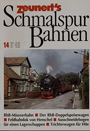 Zeunert`s Schmalspurbahnen, Heft 14.