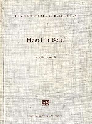 Bild des Verkufers fr Hegel in Bern zum Verkauf von avelibro OHG