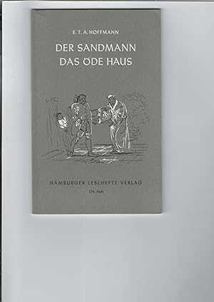 Image du vendeur pour Der Sandmann. / Das de Haus. Nachtstcke. 174. Hamburger Leseheft. mis en vente par Antiquariat Frank Dahms