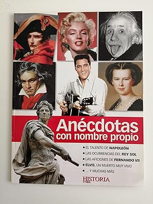 Seller image for Ancdotas con nombre propio for sale by Perolibros S.L.