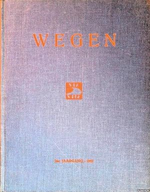 Imagen del vendedor de Wegen: tijdschrift gewijd aan de Weg, het Luchtvaartterrein en het Verkeer - 26ste jaargang 1952 a la venta por Klondyke