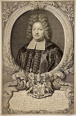 [Antique portrait print 1699] Portrait of Wilhelm Caesarinus von Imbsen, published 1699, 1 p.