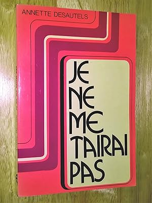 Je ne me tairai pas