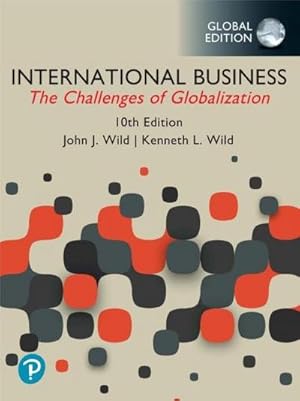 Seller image for International Business: The Challenges of Globalization, Global Edition for sale by AHA-BUCH GmbH
