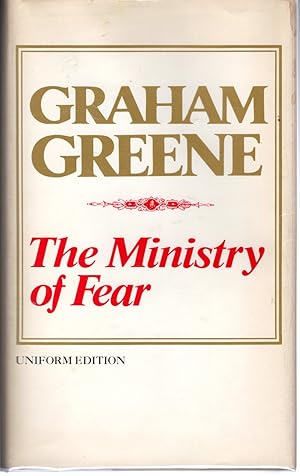 Seller image for The Ministry of Fear for sale by Dorley House Books, Inc.