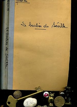 Il Barbiere di Siviglia. Opera Buffa. Klavierauszug mit Text auf Italienisch.