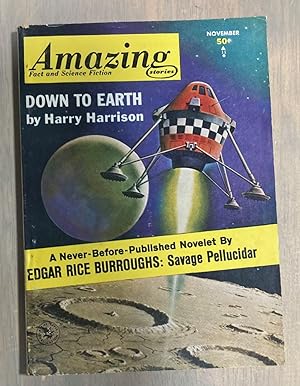 Imagen del vendedor de Amazing Fact and Science Fiction Stories November 1963 Vol. 37, No. 11 a la venta por biblioboy