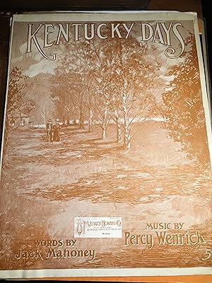 Kentucky Days. Illustrated Sheet Music