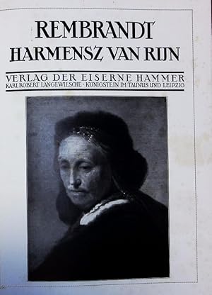 Image du vendeur pour Rembrandt Harmensz van Rijn. mis en vente par Antiquariat Bookfarm