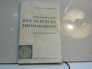 Seller image for Bibliographie des sciences thologiques, Cahiers N44 for sale by JLG_livres anciens et modernes