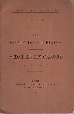 Image du vendeur pour Les Tribus du Louristan. Mdailles des Q?dj?rs. Illustr de 2 planches. mis en vente par PRISCA