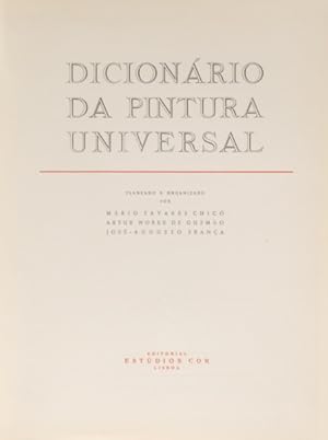 DICIONÁRIO DA PINTURA UNIVERSAL.