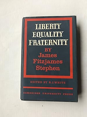 Imagen del vendedor de Liberty, Equality, Fraternity a la venta por Beach Hut Books
