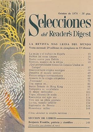 Imagen del vendedor de SELECCIONES DEL READER'S DIGEST. OCTUBRE 1970 a la venta por Librera Vobiscum