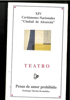 Imagen del vendedor de Temas de amor prohibido : XIV premio teatro "ciudad de Alcorcn" a la venta por Papel y Letras