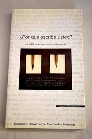 Seller image for Por qu escribe usted? for sale by Alcan Libros