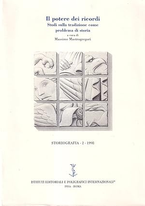 Immagine del venditore per Il potere dei ricordi. Studi sulla tradizione come problema di storia venduto da Il Salvalibro s.n.c. di Moscati Giovanni