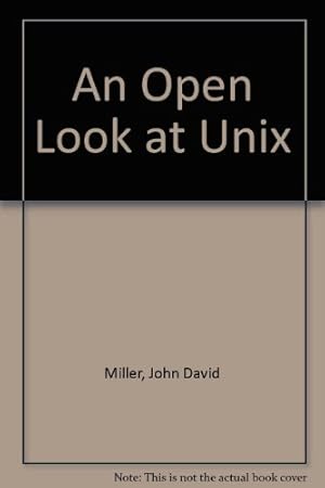 Seller image for An Open Look at Unix for sale by WeBuyBooks