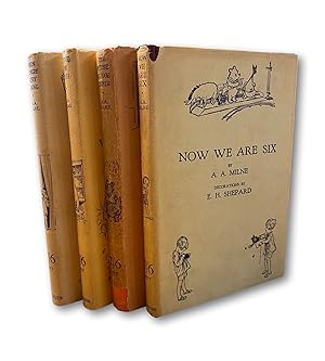 Seller image for When We Were Very Young; Winnie The Pooh; Now We Are Six; and, The House At Pooh Corner for sale by THE HERMITAGE BOOKSHOP