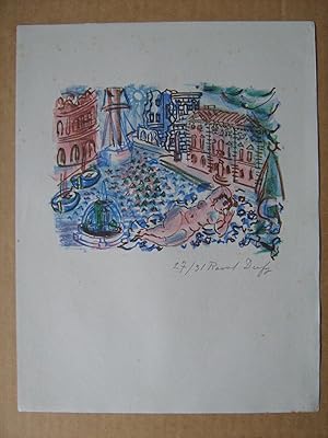 Eloge de Raoul Dufy. Orné de gravures originales.