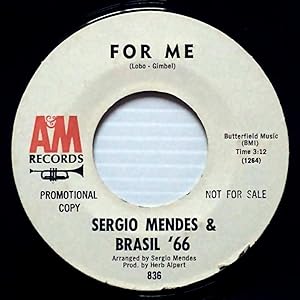 Seller image for For Me / Gente (99 Lollipops) [7" 45 rpm Promo] for sale by Kayleighbug Books, IOBA