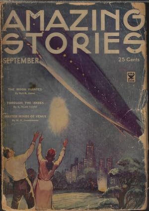 Seller image for AMAZING Stories: September, Sept. 1934 for sale by Books from the Crypt