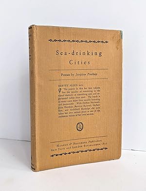 1927 SEA-DRINKING CITIES Charleston Poet Josephine Pinckney SIGNED LTD 1ST 1/225