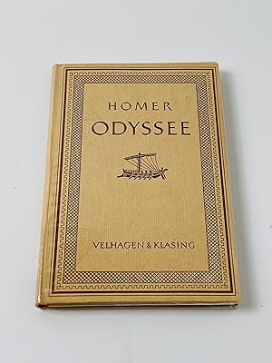 Imagen del vendedor de Homer : Odyssee. bertragen und ausgewhlt von Thassilo von Scheffer a la venta por BcherBirne