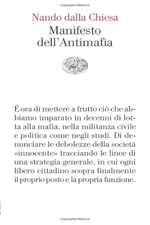 Immagine del venditore per Manifesto dell'Antimafia. venduto da FIRENZELIBRI SRL