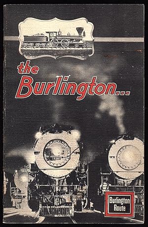 SOUVENIR OF THE CHICAGO, BURLINGTON & QUINCY RAILROAD AND ASSOCIATED LINES (COVER TITLE: THE BURL...