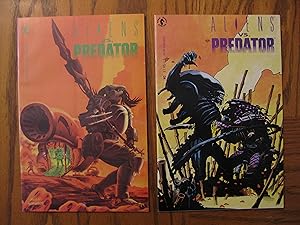 Imagen del vendedor de High Grade Aliens Versus (vs.) Predator Run Five (5) Issues #0 - 4 a la venta por Clarkean Books