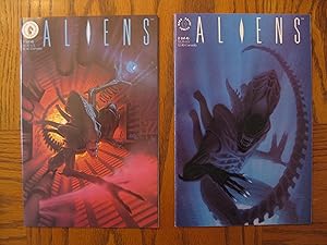 High Grade Aliens 2nd Limited Series Four (4) Issues #1 - 4 Stunning Color Full Set Run Complete ...