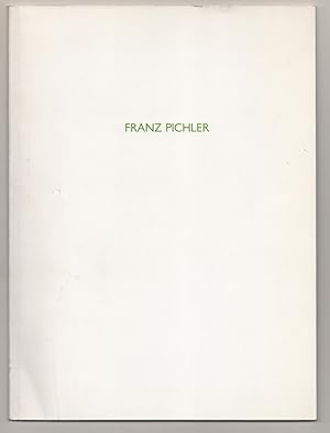 Image du vendeur pour Franz Pichler mis en vente par Jeff Hirsch Books, ABAA