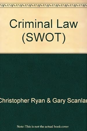 Seller image for Criminal Law (SWOT) for sale by WeBuyBooks