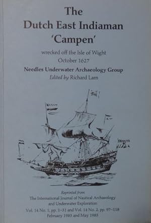 Bild des Verkufers fr The wreck of the Dutch East Indiaman Campen on the Needles rocks, Isle of Wight, 1627. zum Verkauf von Gert Jan Bestebreurtje Rare Books (ILAB)