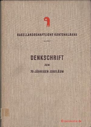 Basellandschaftliche Kantonalbank. Weitere 25 Geschäftsjahre 1915-1939. Denkschrift zum 75jährige...