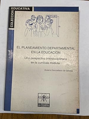 Imagen del vendedor de El planeamiento departamental en la educacion a la venta por Libros nicos