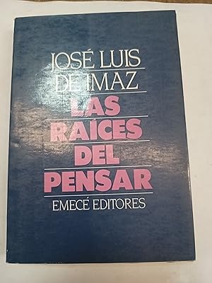 Seller image for Las raices del pensar for sale by Libros nicos