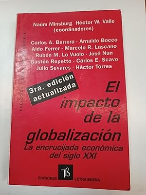Imagen del vendedor de El impacto de la globalizacion a la venta por Libros nicos