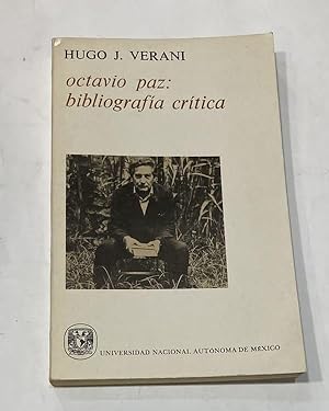 Seller image for Octavio Paz: bibliografa crtica. for sale by ARREBATO LIBROS