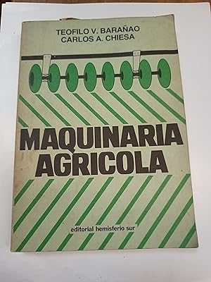 Seller image for Maquinaria agricola for sale by Libros nicos