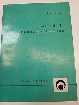 Seller image for Bases de la conducta humana for sale by Libros nicos