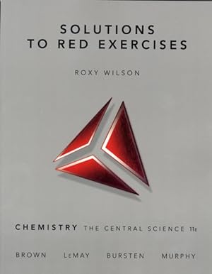 Immagine del venditore per Solutions to Red Exercises : Chemistry the Central Science venduto da GreatBookPrices