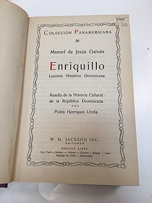 Seller image for Enriquillo for sale by Libros nicos