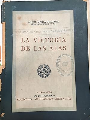 Imagen del vendedor de La victoria de las alas a la venta por Libros nicos