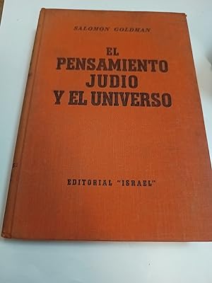Imagen del vendedor de El pensamiento judio y el universo a la venta por Libros nicos