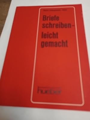 Seller image for Briefe Schreiben-leicht gemacht for sale by Libros nicos