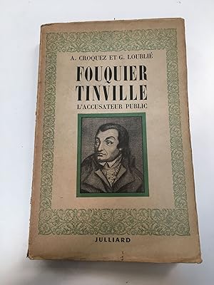 Image du vendeur pour Fouquier Tinville mis en vente par Libros nicos