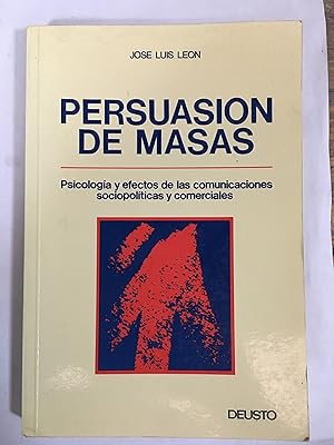Imagen del vendedor de Persuasion de masas a la venta por Libros únicos