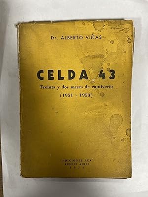 Immagine del venditore per Celda 43 venduto da Libros nicos